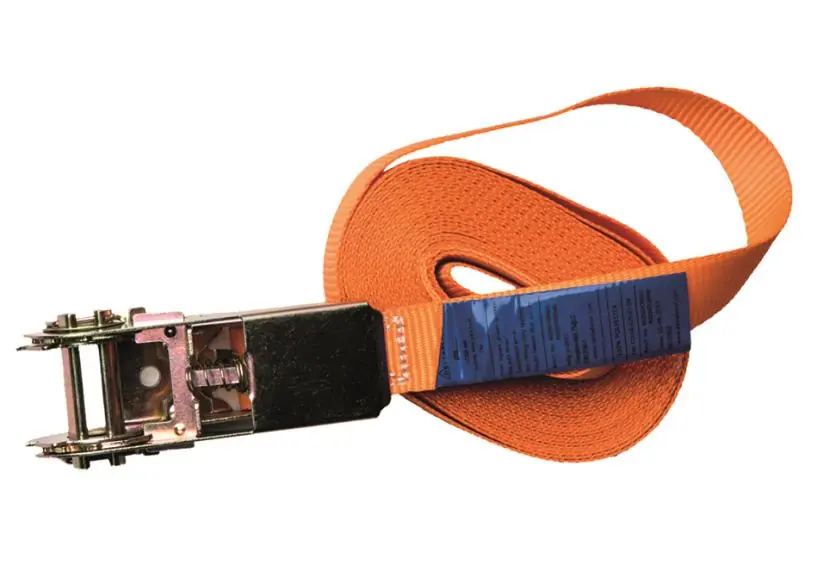 Delta CO.SR.025.10.OR Ruban de cerclage avec cliquet 25mm x 10 mètres Orange