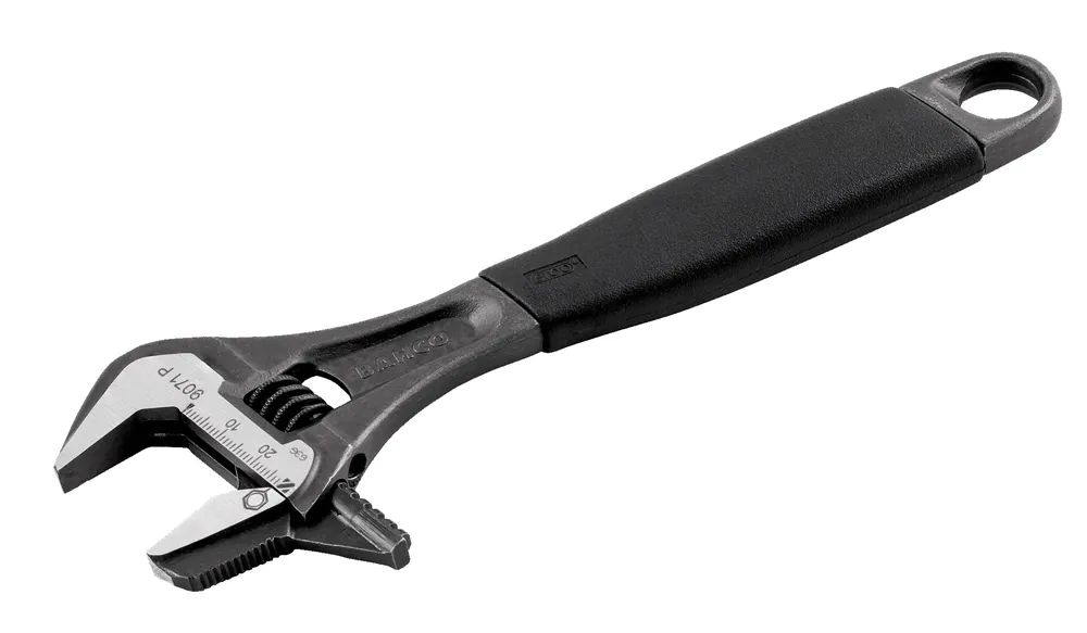 Bahco 9072 P Clé phosphatée 10" ergo avec mâchoire réversible
