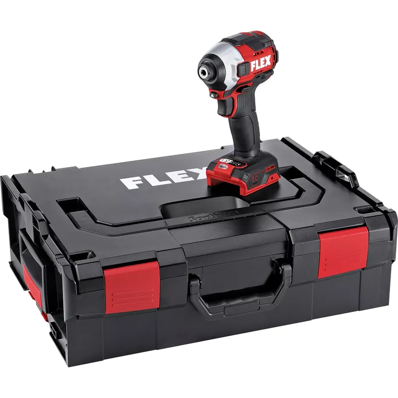 Flex-tools 520764 ID 1/4" 18.0-EC-HD Visseuse à percussion sans fil avec éjection d‘embout 18.0 V Sans batteries ni chargeur en L-Boxx