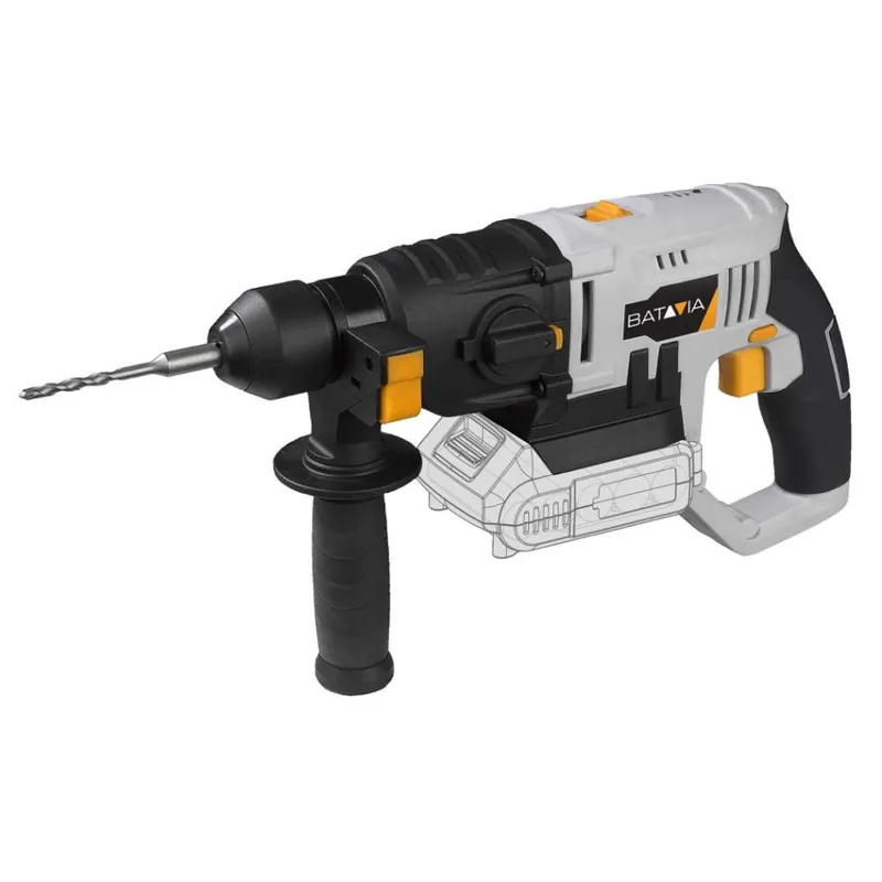 Batavia 7062511 MaxxPack 18V marteau perforateur sans fil 0.8 J / SDS+ excl. batterie et chargeur