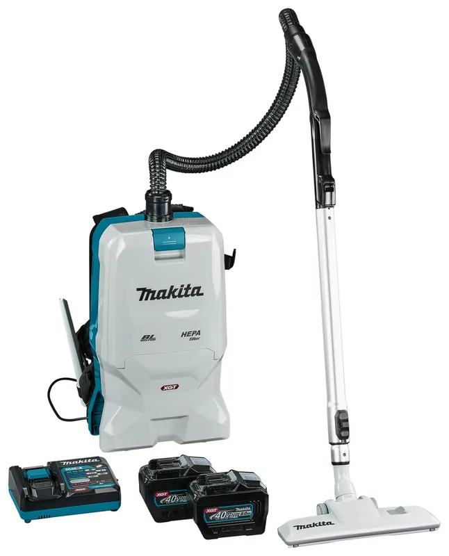 Makita VC011GL2NL1 Aspirateur dorsal pour le nettoyage 40V Max 8.0Ah Li-Ion