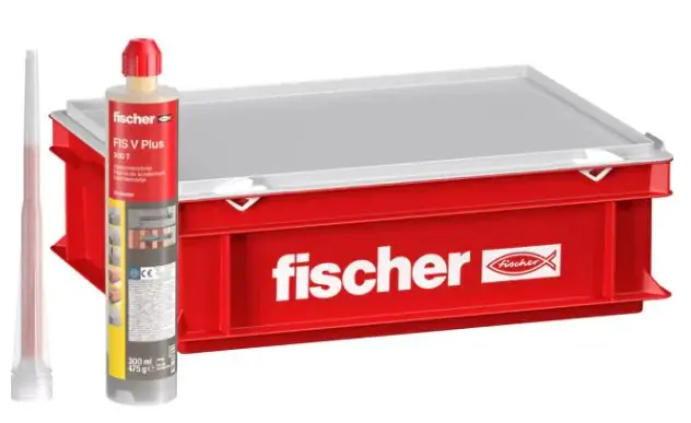 Fischer 563283 Mortier d‘injection FIS V plus 300 T 10 cartouches en caisse