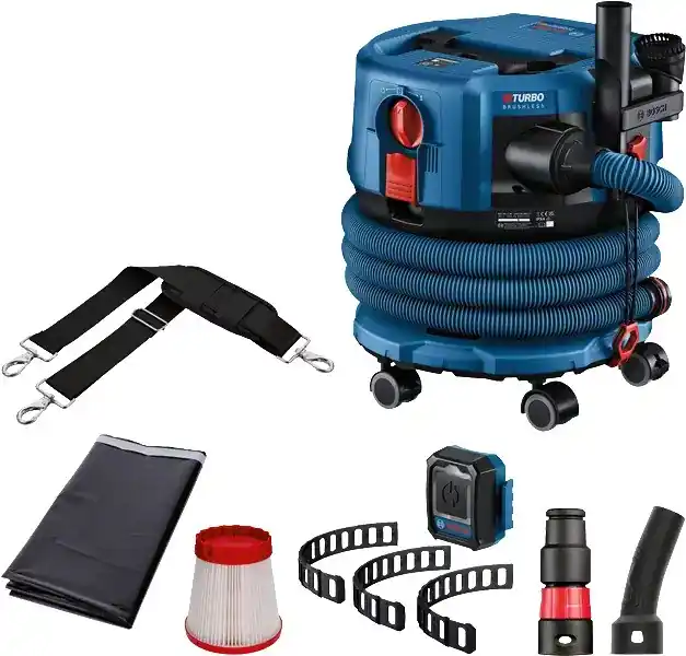 Bosch Bleu 06019K2000 GAS 18V-12 MC Battery hoover M Class 18V excl. batteries et chargeur