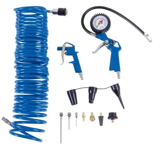 Scheppach 7906100740 Kit d‘accessoires du compresseur (14 pièces)