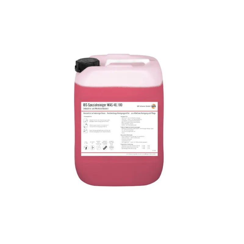 IBS Scherer 2050358 Nettoyant spécial WAS 40.100 (sols industriels et d‘ateliers), 20 L