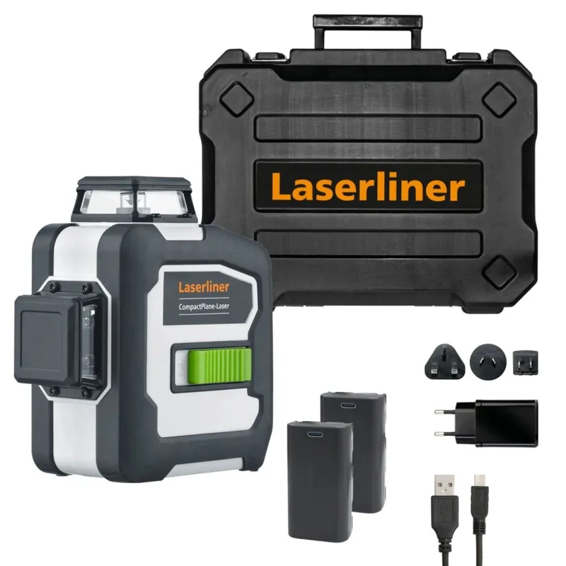 Laserliner 036.295A CompactPlane-Laser 3G Pro 360° Line laser vert