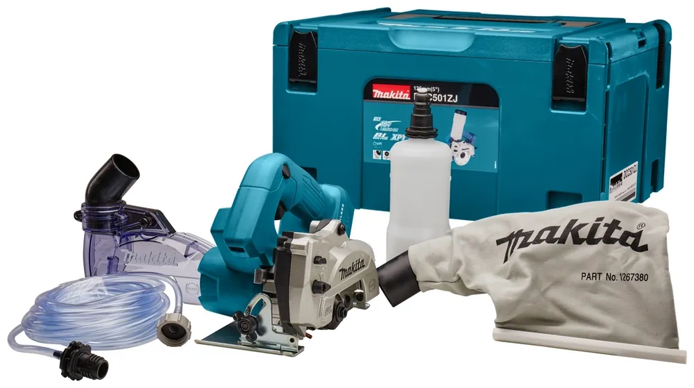 Makita DCC500ZJX6 18 V Fraise diamantée sèche 125 mm sans batterie ni chargeur