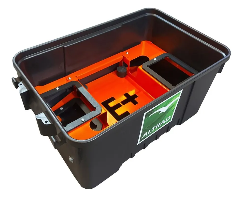 Belle 62988 Boîte de rangement de la batterie et du chargeur Minimix 150E+