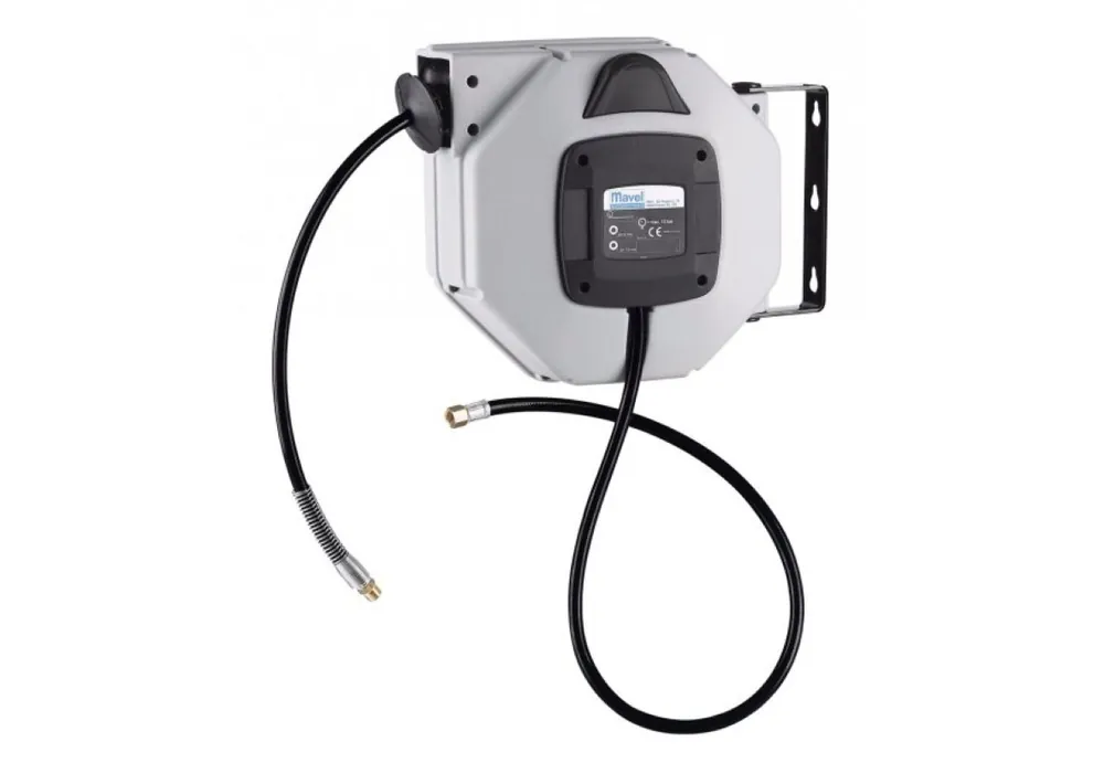Contimac 568823100 Enrouleur de tuyau spécial air 12m (air/eau) - 10bar - 8mm
