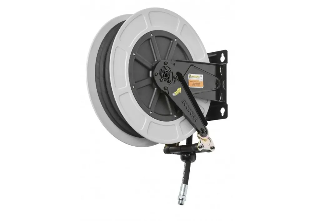 Ecodora 567000104 Enrouleur de tuyau 15m (huile) - 150 bar - tuyau 1/2 - (4430/42)