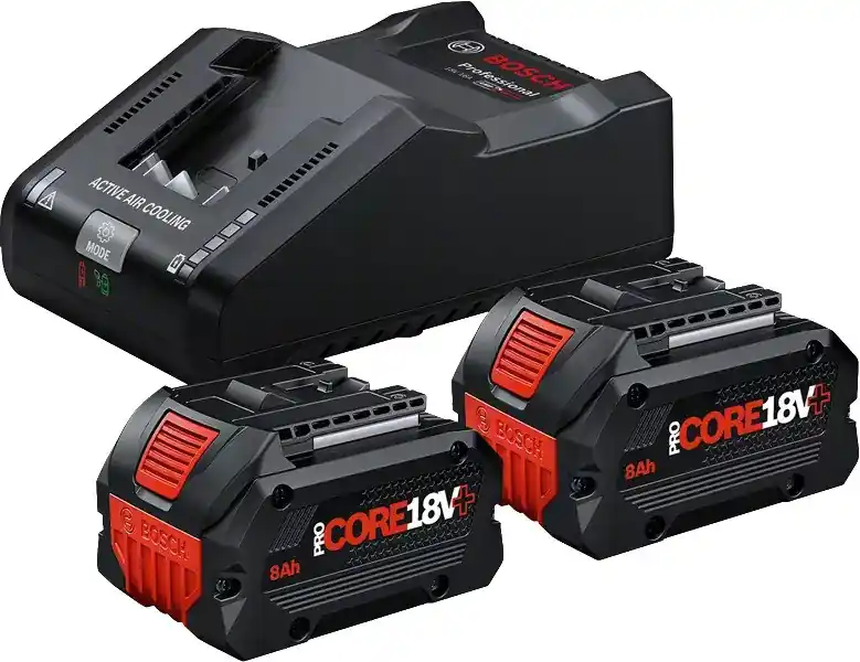 Bosch Bleu Accessoires 1600A02X03 2 x ProCORE18V+ 8.0Ah + chargeur GAL 18V-160