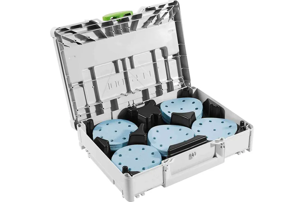 Festool Accessoires 578193 Abrasifs-Systainer³ SYS-STF D125 GR-Set Granat