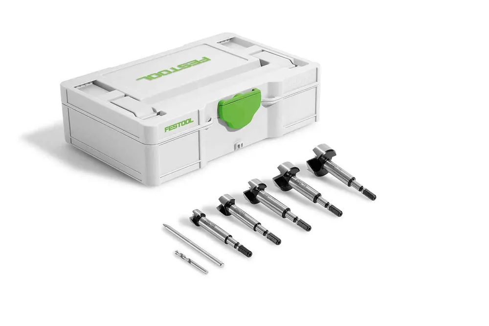 Festool Accessoires 578110 SYS3 S 76-FB CE-SORT/5 Jeu de forets cylindriques Centrotec