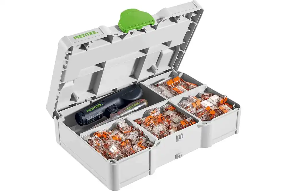 Festool Accessoires 578118 SYS3 S 76-WAGO-Set Kit de pinces à souder