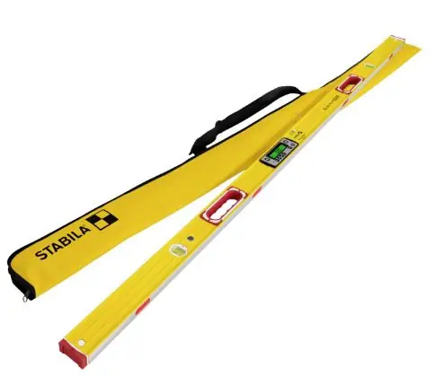 Stabila 19820 Tech 196 M Niveau à bulle électronique magnétique 183 cm IP65
