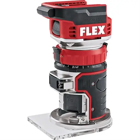 Flex-tools 531634 CER 18.0-EC C Affleureuse sans fil 18V hors batteries et chargeur