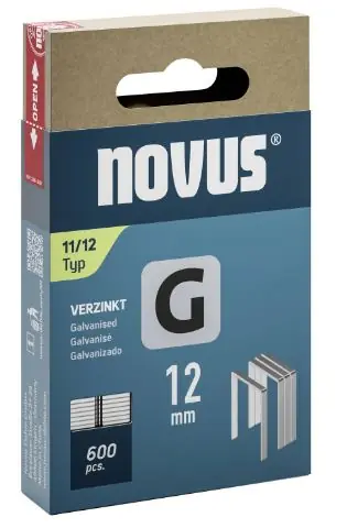 Novus 042-0798 Agrafes G 11/12 12 x 10,6 mm 600 pcs