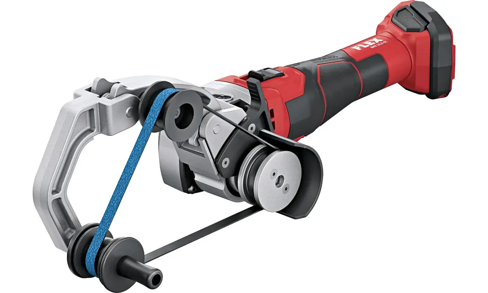 Flex-tools 532118 BRE 50 18-EC C-Set TRINOFLEX 18V limes rondes sans fil sans batteries et chargeur