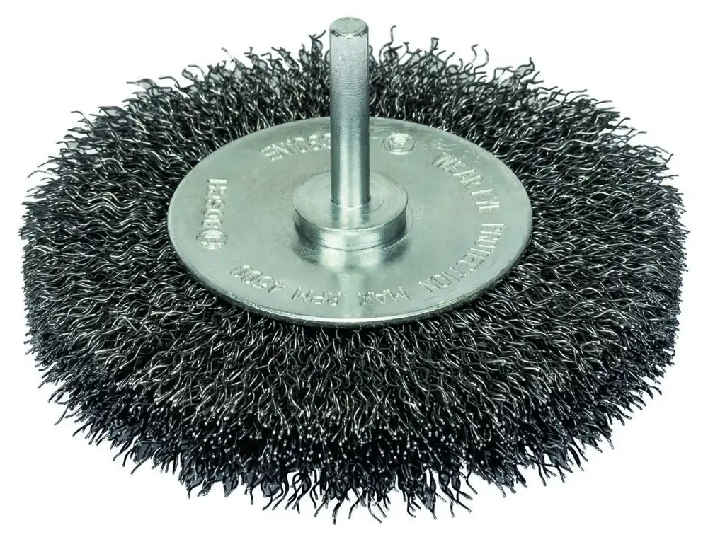 Bosch Vert Accessoires 2607017119 Brosse à disque Ø 100 x tige 6mm x 20mm