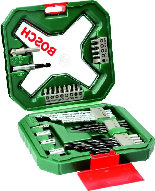 Bosch Vert Accessoires 2607010608 X-Line Classic set d‘embouts de perçage et de vissage 34 pièces