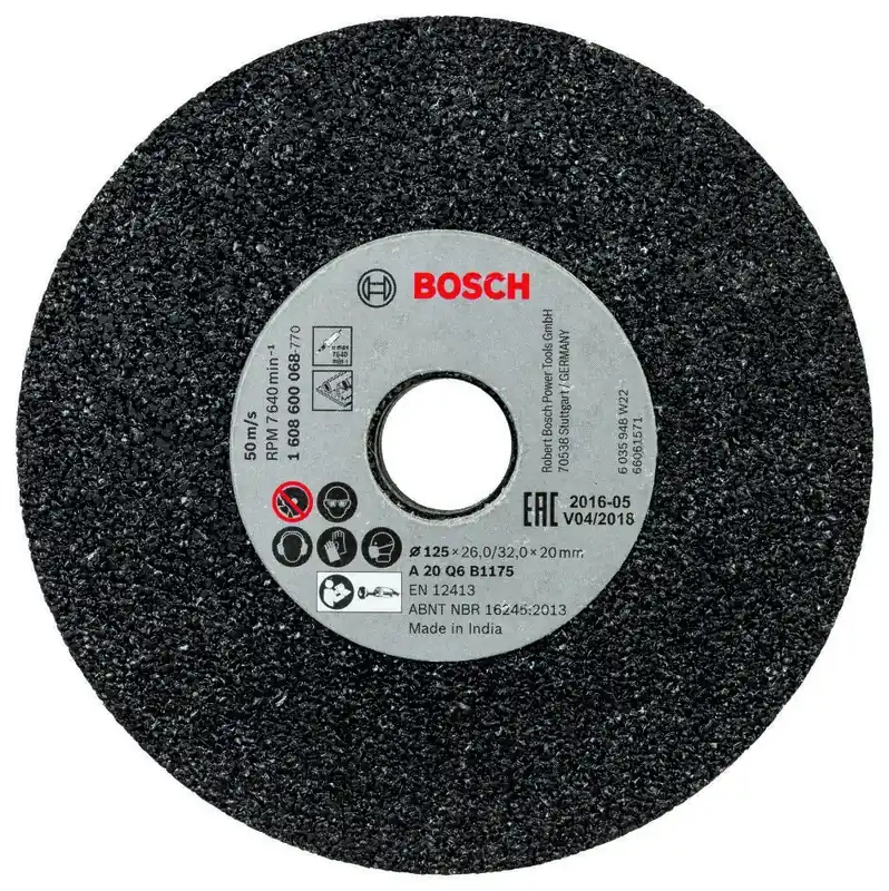Bosch Bleu Accessoires 1608600068 Meule 125 K20