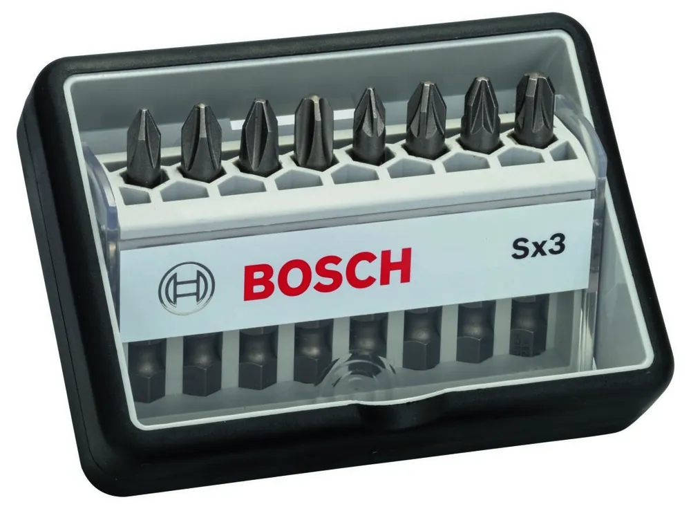 Bosch Bleu Accessoires 2607002558 8d set RobustLine MaxGrip SX3(PH,PZ)
