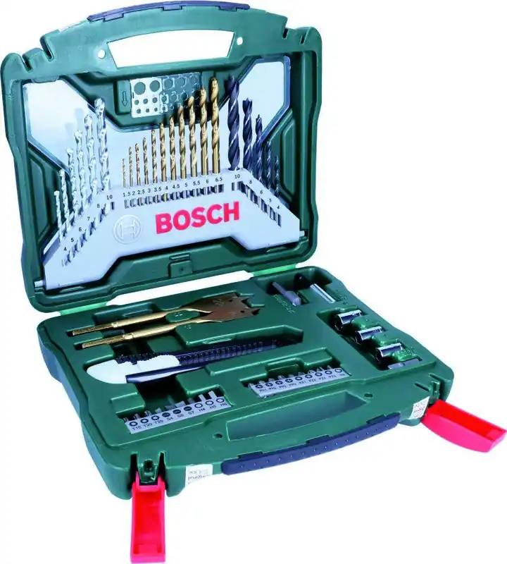 Bosch Vert Accessoires 2607019327 Jeu de mèches et de forets X-line 50 pièces
