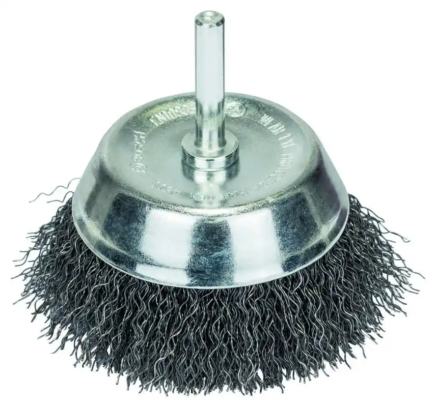 Bosch Vert Accessoires 2607017123 Brosse à godets Ø 75x Arbre 6mm