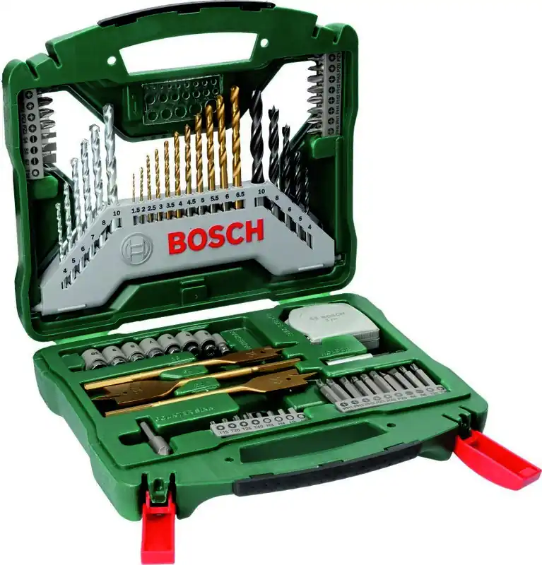 Bosch Vert Accessoires 2607019329 Coffret de mèches et forets X-line 70 pièces