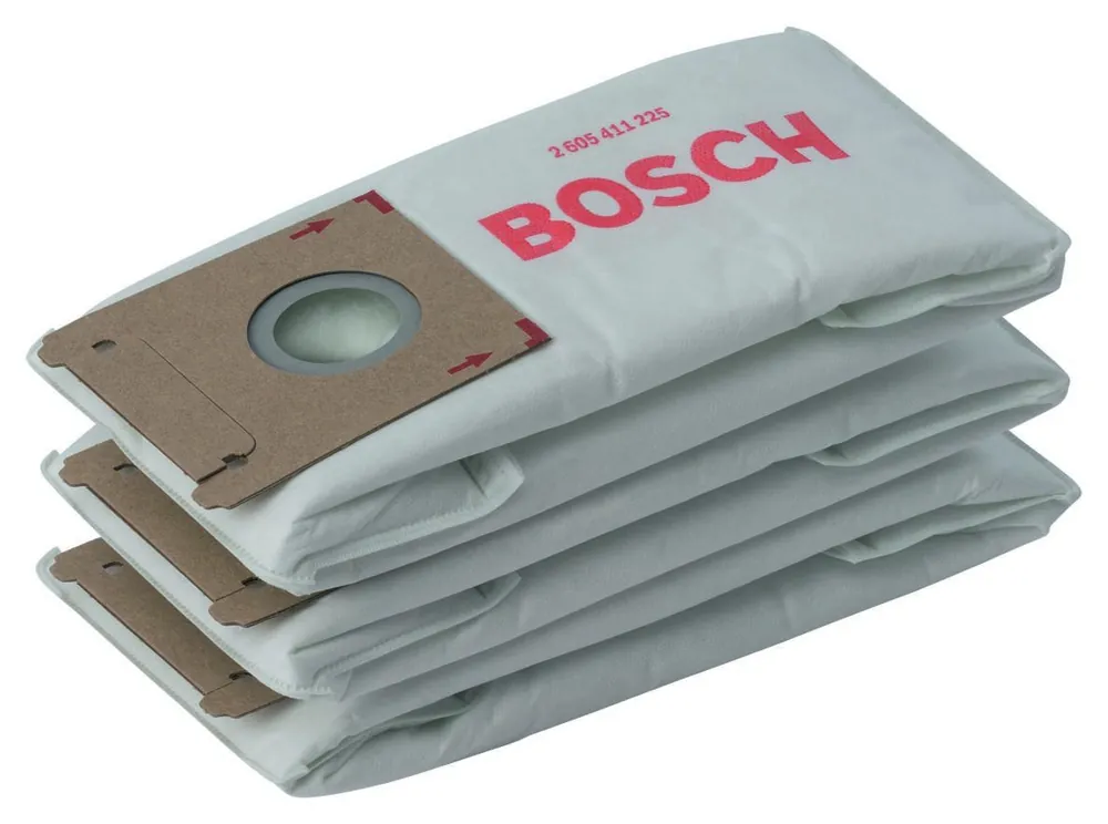 Bosch Bleu Accessoires 2605411225 3x Sac à filtre
