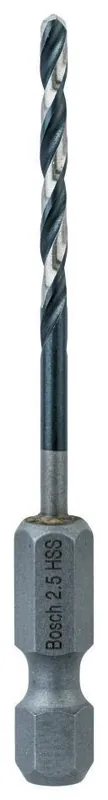 Bosch Bleu Accessoires 2608577047 Contrôle d‘impact HSS 2.5mm