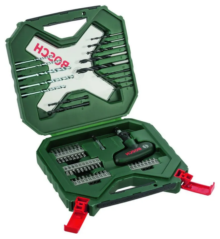 Bosch Vert Accessoires 2607010610 X-Line Classic set d‘embouts de perçage et de vissage 54 pièces
