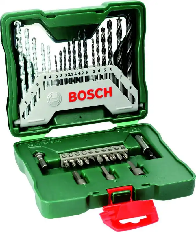 Bosch Vert Accessoires 2607019325 Coffret de mèches et forets X-line 33 pièces