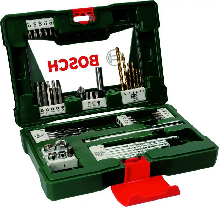 Bosch Vert Accessoires 2607017314 Jeu d‘embouts de perçage et de vissage V-Line 48 pièces