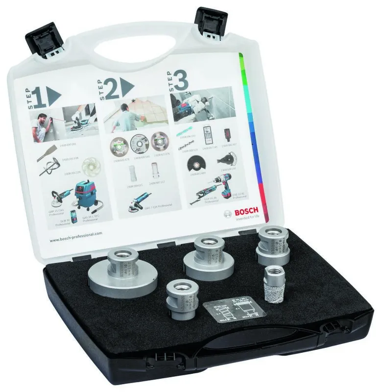 Bosch Bleu Accessoires 2608576669 5x Foret diamanté DrySpeed