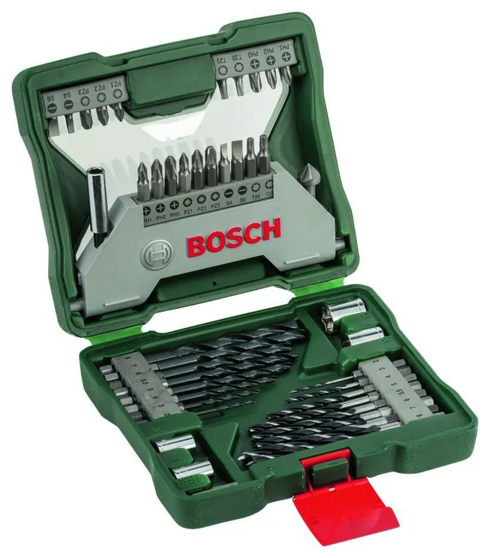 Bosch Vert Accessoires 2607019613 X-LINE Jeu d‘embouts et d‘alésages 43 pièces