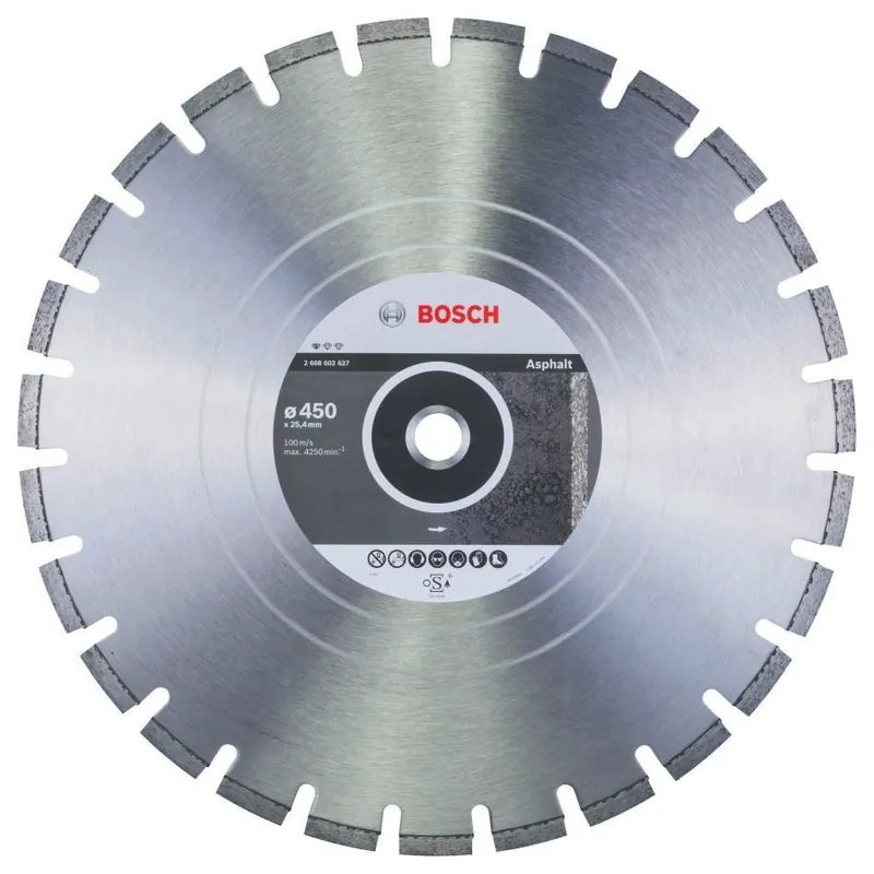 Bosch Bleu Accessoires 2608602627 Disque STD Asphalte 450x25.4