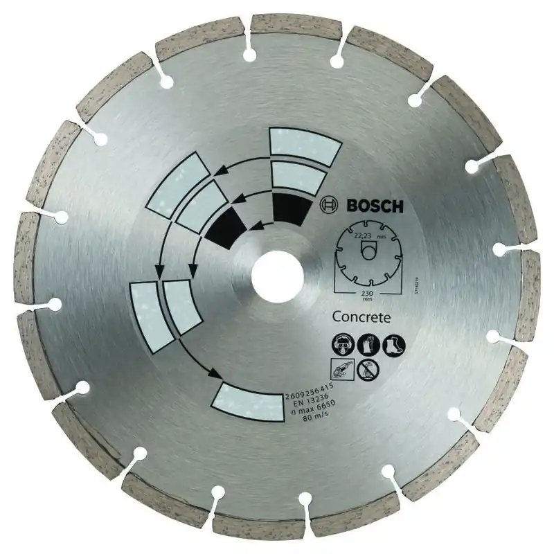 Bosch Bleu Accessoires 2609256415 Roue diamantée BETON TOP, 230MM,