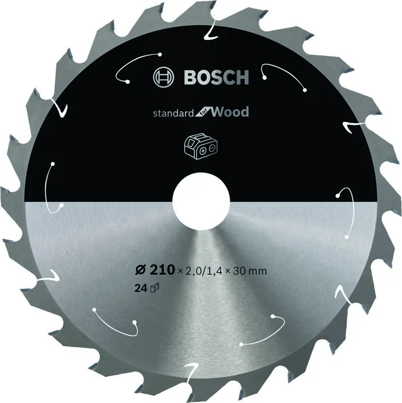 Bosch Bleu Accessoires 2608837713 ST Lame de bois 210x30x1.7/1.2x24T ACCU