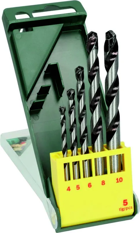 Bosch Vert Accessoires 2607019444 Jeu de forets à béton HM 5 pièces