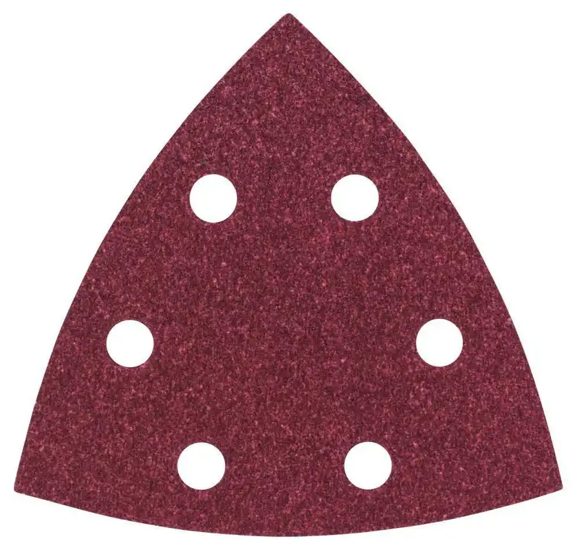 Bosch Bleu Accessoires 2609256A51 Feuille abrasive 93MM,G120,WP,6 TROUS,VELC/5