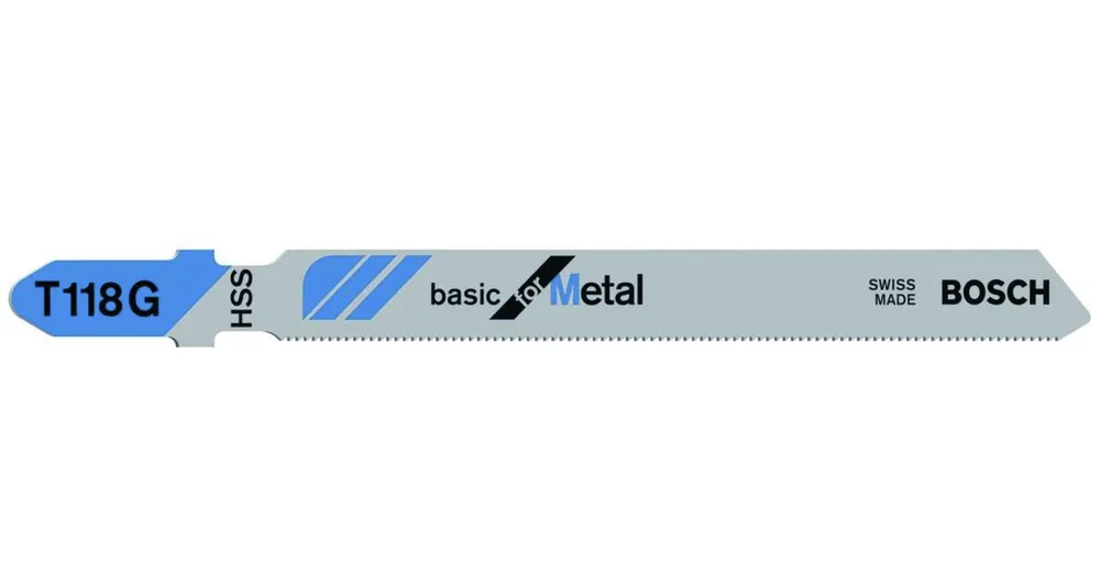 Bosch Bleu Accessoires 2608631674 3x Lame T118G métal fin de base