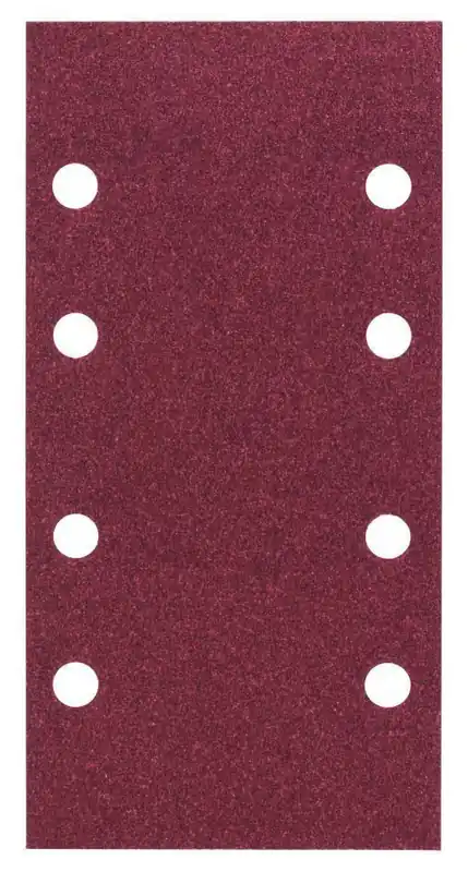 Bosch Bleu Accessoires 2609256A83 Feuille abrasive 93X185,G120,WP,8HOLES,VELC/10