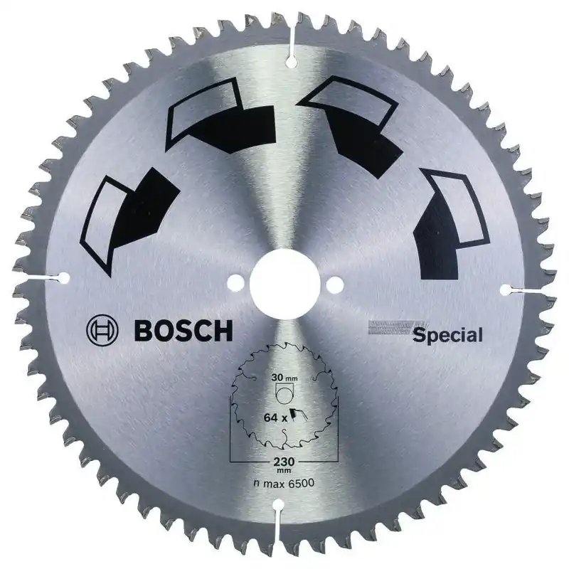 Bosch Bleu Accessoires 2609256894 Lame de scie circulaire SPECIAL 230X2X30/-,T64