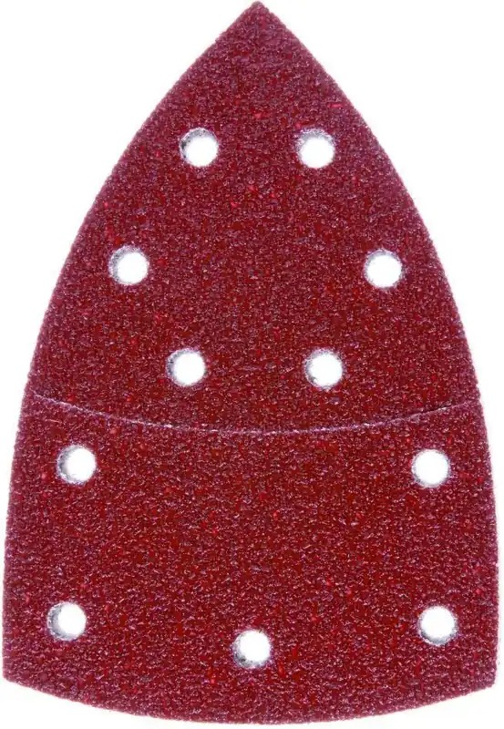 Bosch Vert Accessoires 2607017112 Feuilles abrasives pour ponceuses multiples K40/80/120/180 perforées 25 pièces