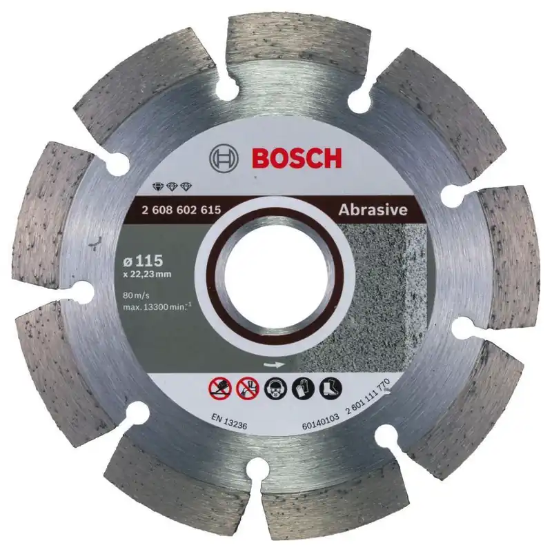 Bosch Bleu Accessoires 2608602615 Disque STD Abrasif 115x22.23