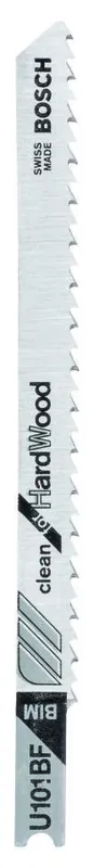 Bosch Bleu Accessoires 2609256764 Lame de scie sauteuse BIM,U101 BF,82MM, 2.5