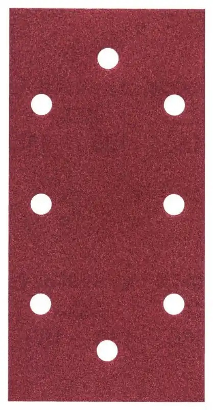 Bosch Bleu Accessoires 2608608X97 10x Feuille de ponçage 93x186, EFW