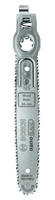 Bosch Vert Accessoires 2609256F43 NanoBlade Wood Basic 65 mm