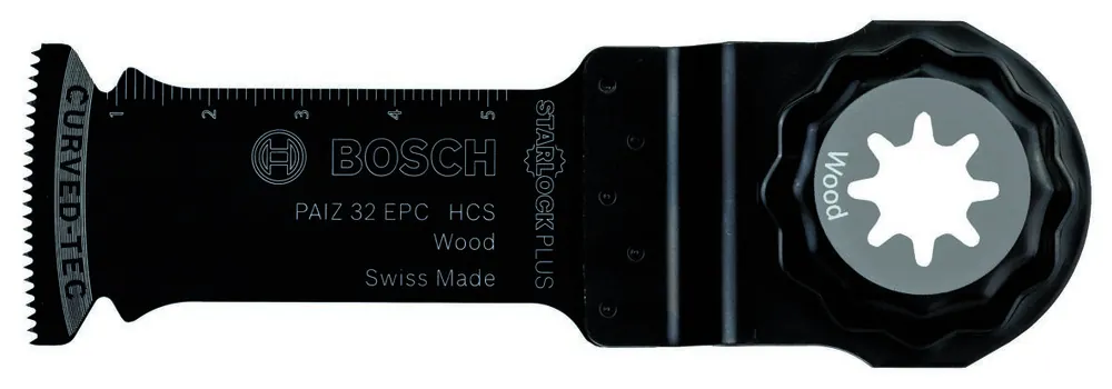 Bosch Bleu Accessoires 2609256D55 StarlockPlus HCS Lame de scie amovible EPC Bois 32x60mm